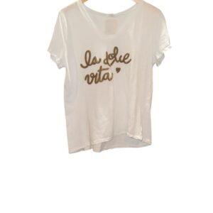 Tee-Shirt La Dolce Vita Camel