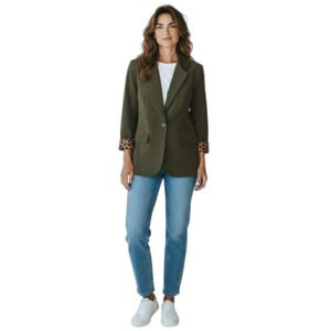 Veste Velours Kaki