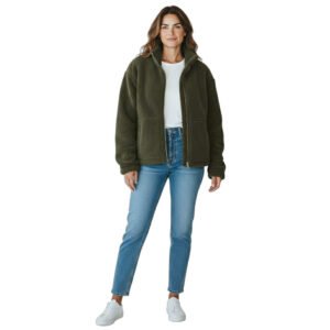 Veste Polaire Kaki