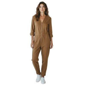 Combi Velours Camel