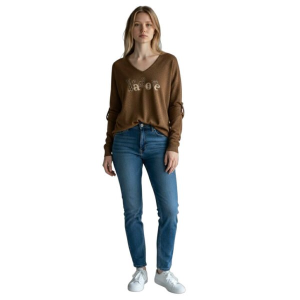 Pull J'adore Camel