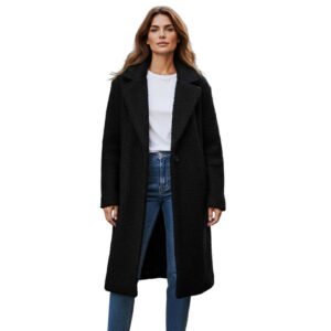 Manteau Long Noir