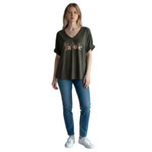 Pull J'adore Kaki