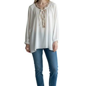 Blouse Bohême Blanc