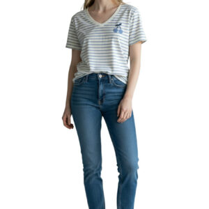 Tee-Shirt Cerise Bleu