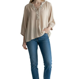 Blouse Bohême Beige