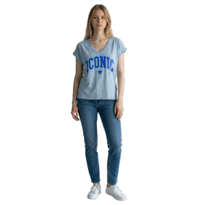 Tee-Shirt Iconic Bleu