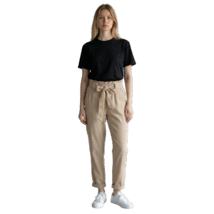 Pantalon Broderie Camel