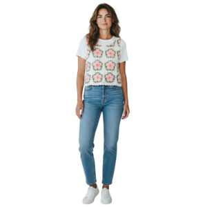 Top Crochet Rose