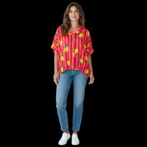 Chemisier Citron Rouge
