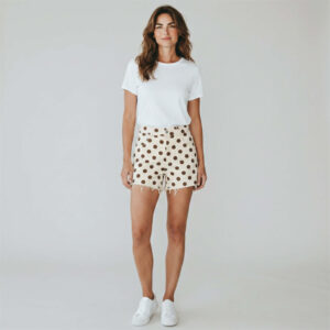 Short Pois Beige
