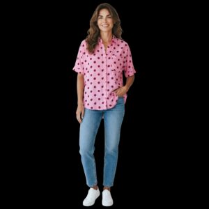 Chemisier Pois Rose