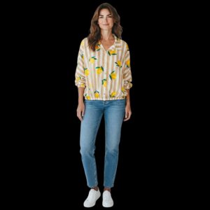 Chemisier Citron Jaune