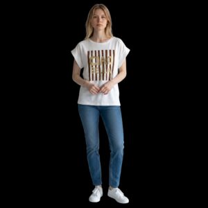 Tee-Shirt Ciao Bella Camel